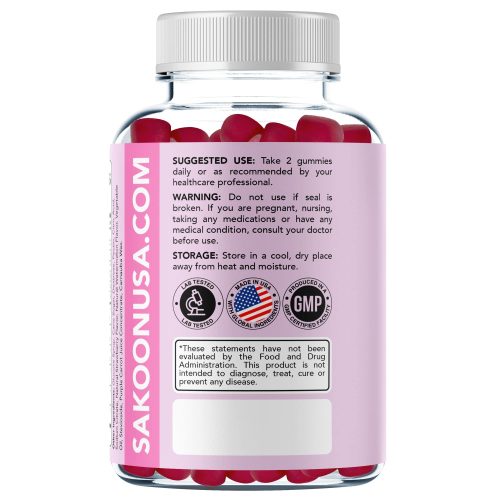 sakoon nutrition 1 bottle bloating relief gummies green tea acv dandelion more 45470585553180